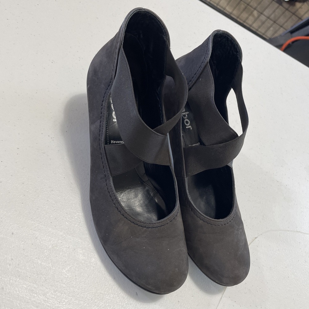 Gabor Maryjane's Pumps Women's‎ Brown Suede 7.5 M